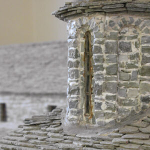 scale models of traditional buildings