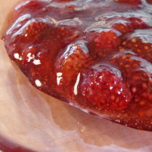 homemade marmalade from handpicked (painfully...) wild strawberries during spring time