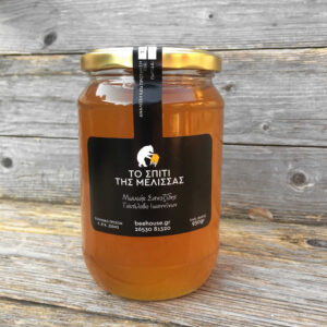 Spring blossom honey is produced by flower nectar and harvested in early June